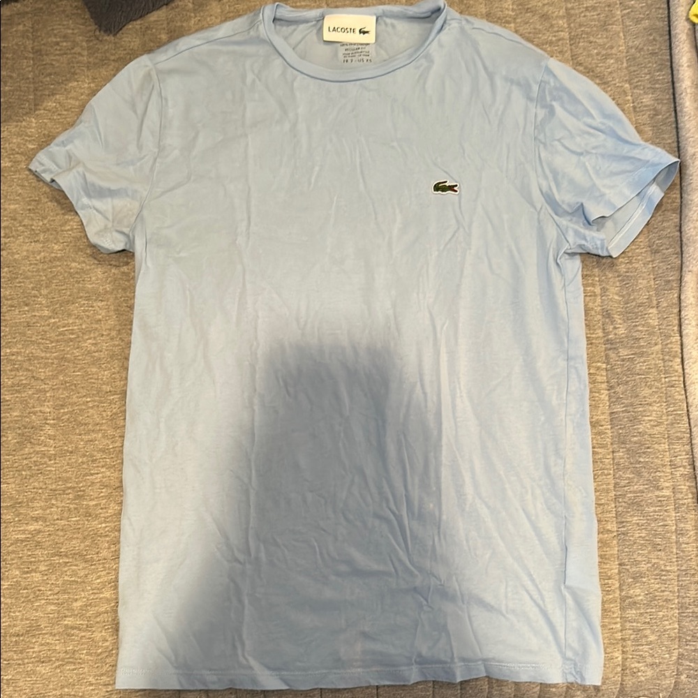 Lacoste Men's Light Blue T-Shirt